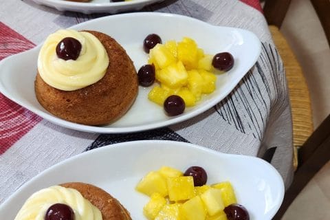 Cliquez pour zoomer ! Baba au rhum Thermomix par vilouette