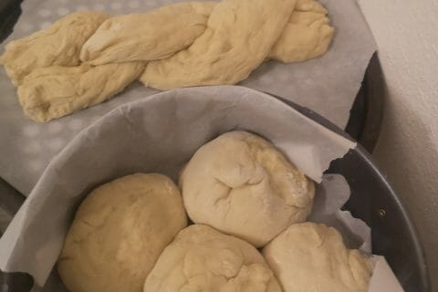 Cliquez pour zoomer ! Brioche tressée à la mie filante Thermomix par sandra_289