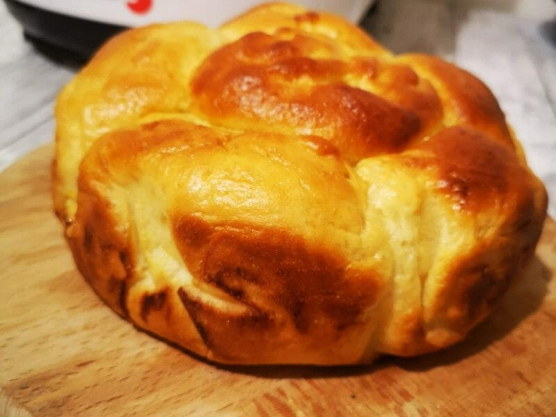 Cliquez pour zoomer ! Brioche tressée à la mie filante Thermomix par sandra_289