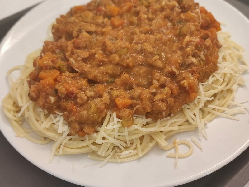 Cliquez pour zoomer ! Spaghettis bolognaise Thermomix par kelly_91