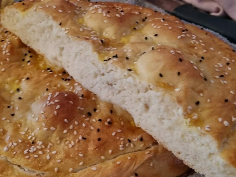 Cliquez pour zoomer ! Pain turc (pain pide) Thermomix par biba_2