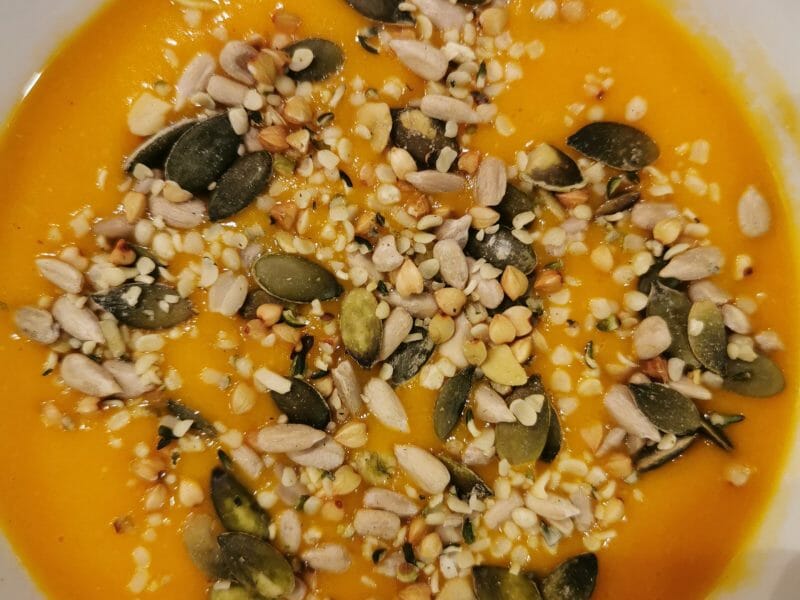 Cliquez pour zoomer ! Velouté de lentilles corail Thermomix par lauriegerin