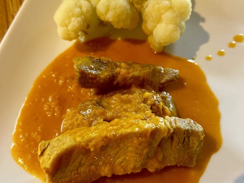 Cliquez pour zoomer ! Filet mignon de porc au lait de coco Thermomix par katherine_5