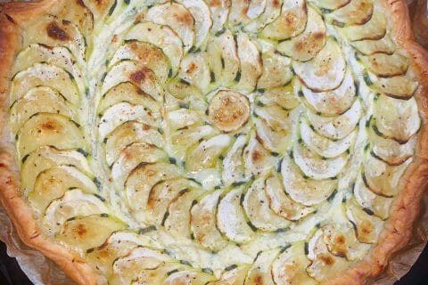 Cliquez pour zoomer ! Tarte courgettes et ricotta Thermomix par ymhh