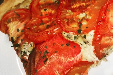 Cliquez pour zoomer ! Tarte salée façon tomates farcies Thermomix par ymhh