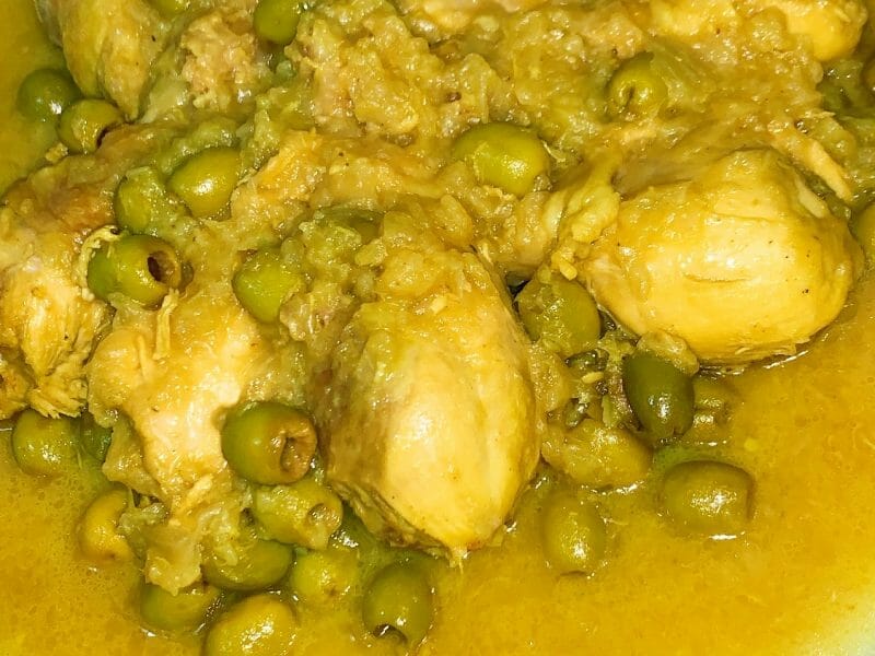 Cliquez pour zoomer ! Tajine de poulet aux olives Thermomix par ymhh