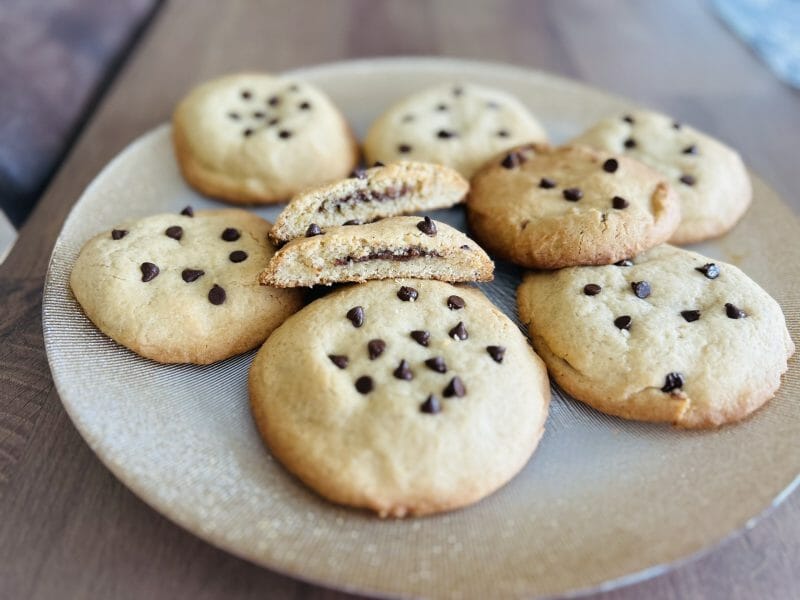 Cliquez pour zoomer ! Cookies fourrés au nutella Thermomix par lucie_236