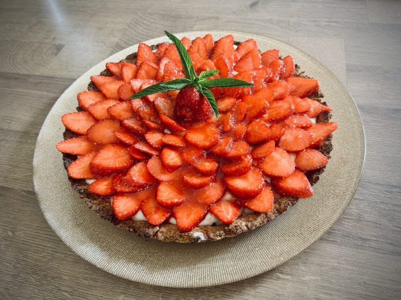 Cliquez pour zoomer ! Tarte aux fraises Thermomix par lucie_236