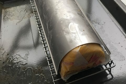 Cliquez pour zoomer ! Bûche glacée mangue et framboise Thermomix par fanny_203