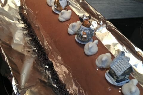 Cliquez pour zoomer ! Bûche glacée mangue et framboise Thermomix par fanny_203