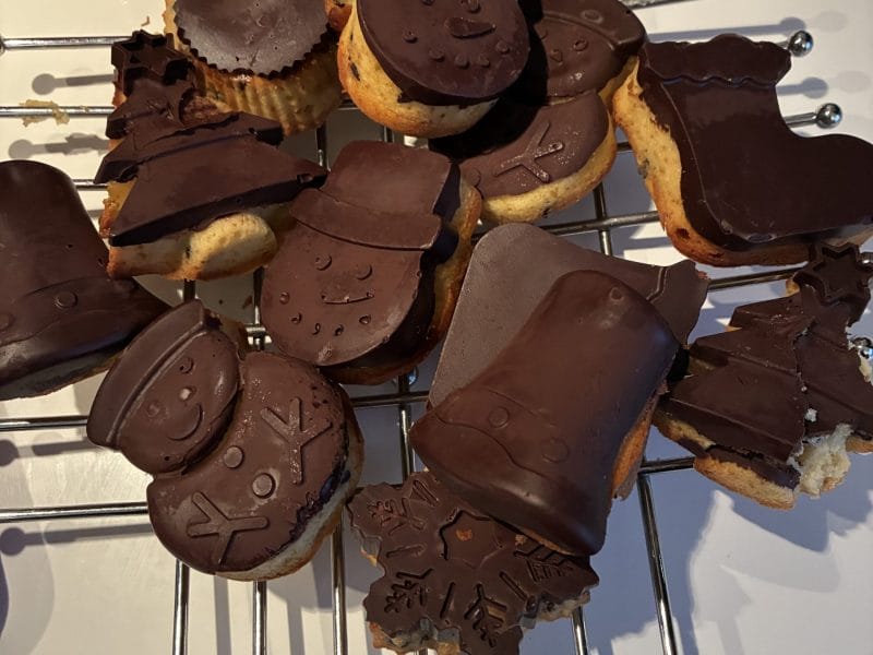 Cliquez pour zoomer ! Madeleines au chocolat Thermomix par mline77