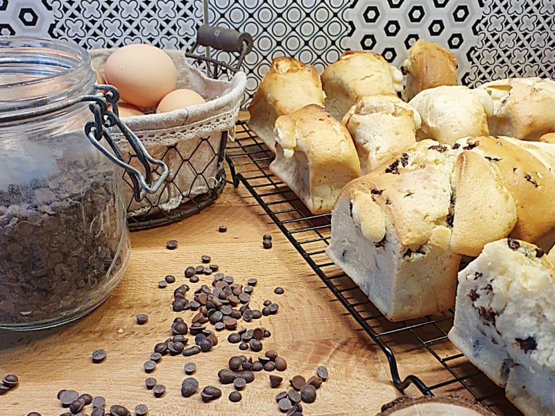 Cliquez pour zoomer ! Plum cake aux pépites de chocolat Thermomix par Laura Coudiere - Conseillère Thermomix