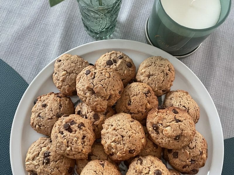 Cliquez pour zoomer ! Cookies amandes et noix Thermomix par l0owl4a