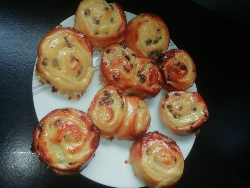 Cliquez pour zoomer ! Pains aux raisins Thermomix par marie_548