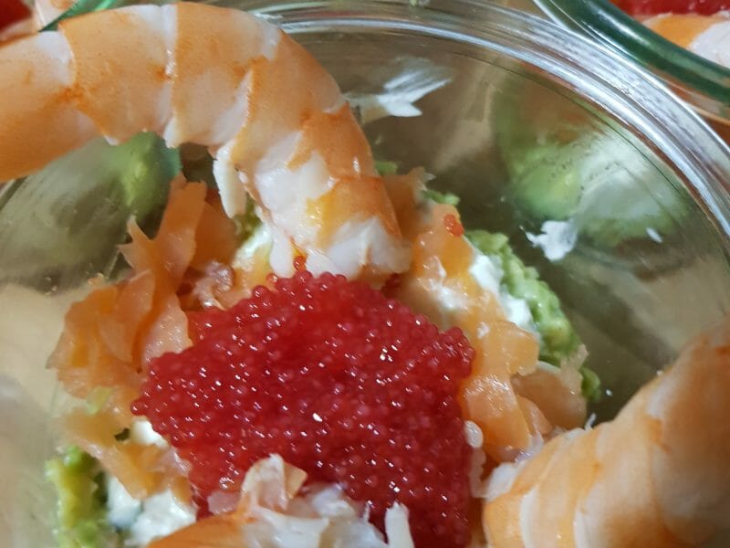 Cliquez pour zoomer ! Verrines saumon avocat Thermomix par myriamst