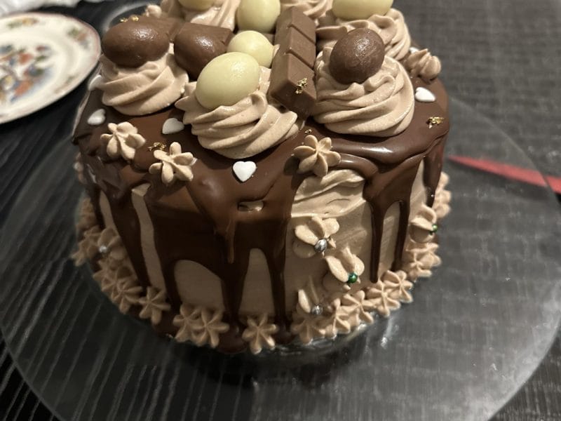 Cliquez pour zoomer ! Layer cake Kinder Bueno Thermomix par jennifer301284