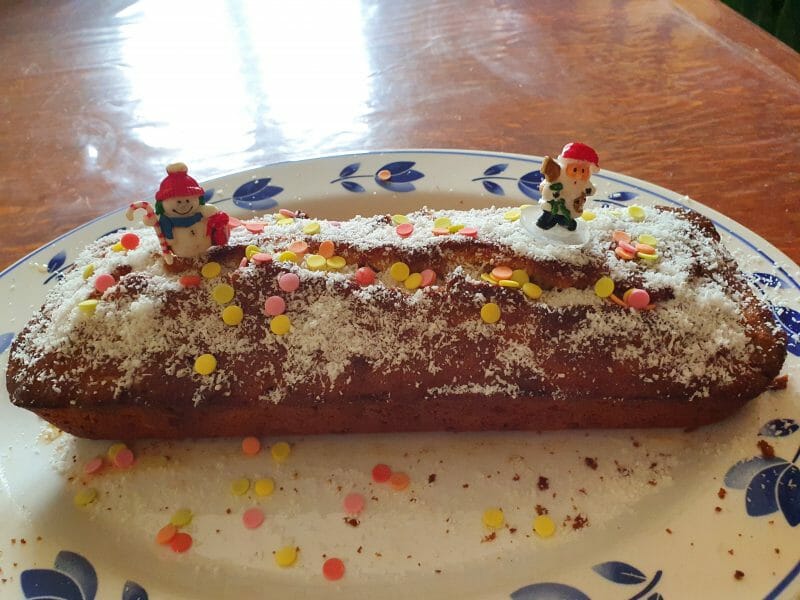 Cliquez pour zoomer ! Cake de Noël Thermomix par gigibulle76