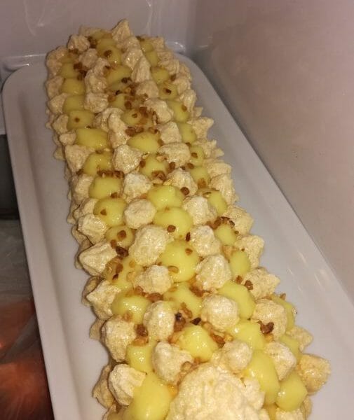 Cliquez pour zoomer ! Bûche au citron meringuée Thermomix par Elodie87