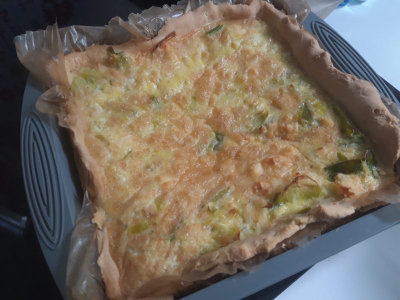 Cliquez pour zoomer ! Gâteau poireaux, lardons et fromage Thermomix par breeze1175