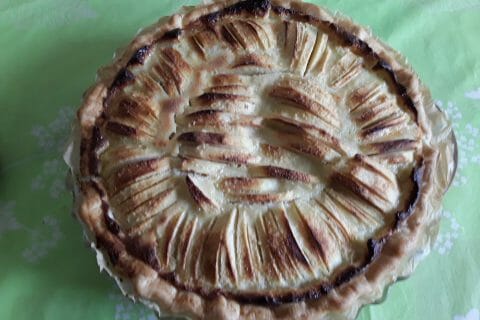 Cliquez pour zoomer ! Tarte normande aux pommes Thermomix par c72chris