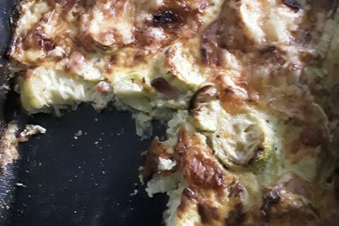 Cliquez pour zoomer ! Gratin de courgettes au chèvre Thermomix par c72chris