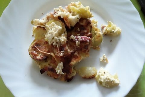 Cliquez pour zoomer ! Gratin de courgettes au chèvre Thermomix par c72chris