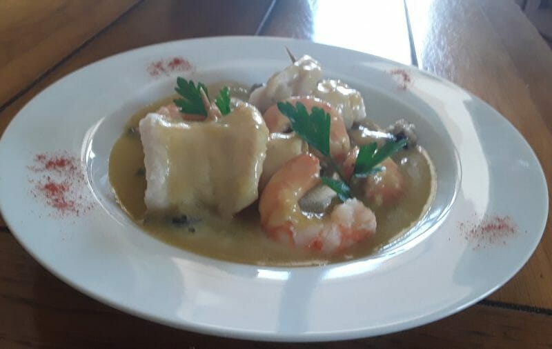 Cliquez pour zoomer ! Filets de sole aux crevettes et champignons Thermomix par Dany33