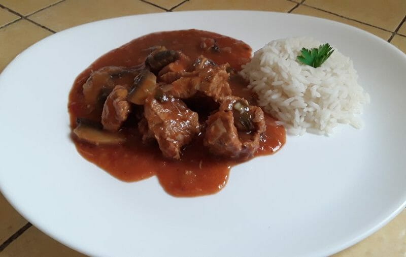 Cliquez pour zoomer ! Veau Marengo Thermomix par Dany33