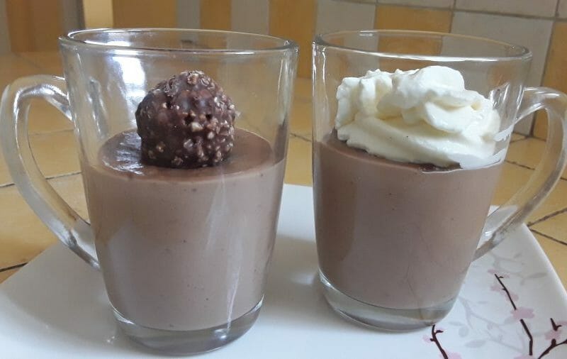 Cliquez pour zoomer ! Crème dessert au Ferrero Rocher Thermomix par Dany33
