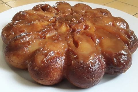 Cliquez pour zoomer ! Gâteau renversé aux pommes caramélisées Thermomix par Dany33