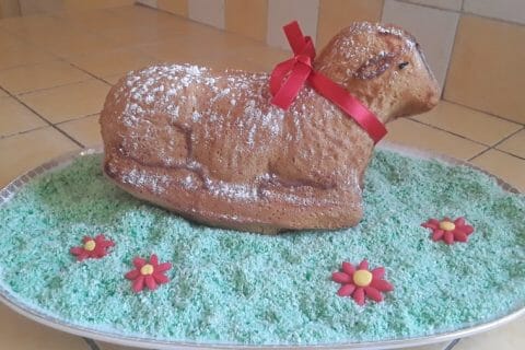 Cliquez pour zoomer ! Lamala (agneau de Pâques) Thermomix par Dany33