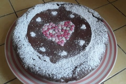 Cliquez pour zoomer ! Gâteau macaroné au chocolat Thermomix par Dany33