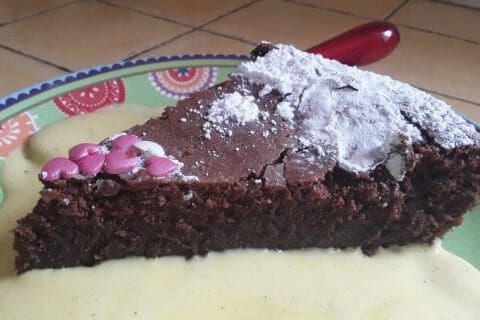 Cliquez pour zoomer ! Gâteau macaroné au chocolat Thermomix par Dany33
