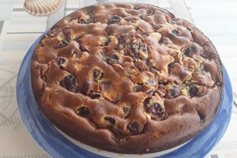 Cliquez pour zoomer ! Clafoutis aux mûres sauvages au Thermomix