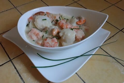 Cliquez pour zoomer ! Blanquette de la mer au Thermomix