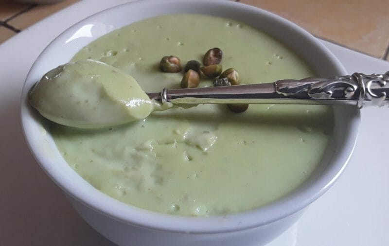 Cliquez pour zoomer ! Crème dessert à la pistache Thermomix par Dany33