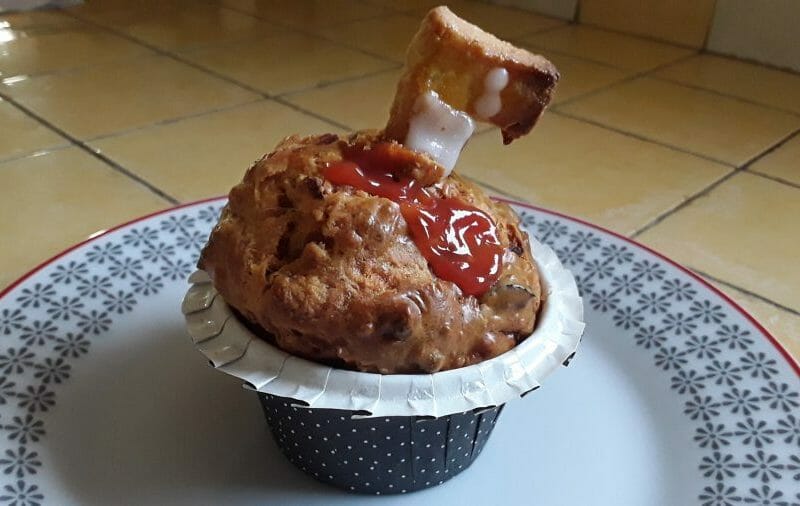 Cliquez pour zoomer ! Muffins au chorizo Thermomix par Dany33