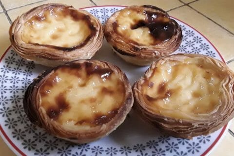 Cliquez pour zoomer ! Pastéis de nata au Thermomix