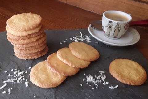 Cliquez pour zoomer ! Sablés coco au Thermomix