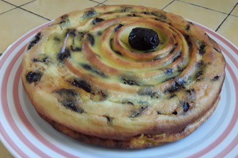 Cliquez pour zoomer ! Flan coco aux pruneaux au Thermomix
