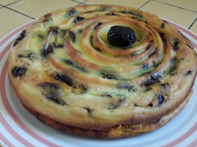 Cliquez pour zoomer ! Flan coco aux pruneaux Thermomix par Dany33