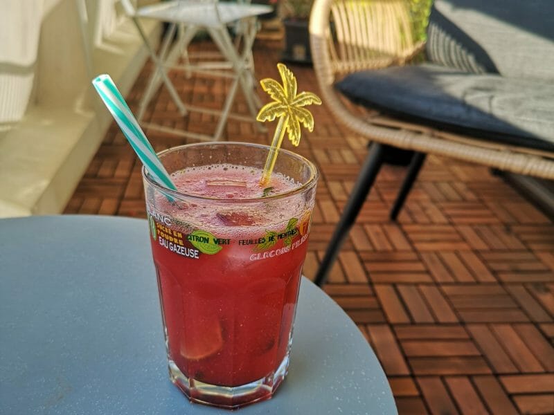 Cliquez pour zoomer ! Mojito fraise Thermomix par nella0506