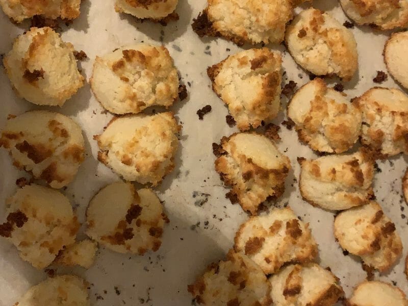 Cliquez pour zoomer ! Rocher coco – Congolais Thermomix par tatanne39