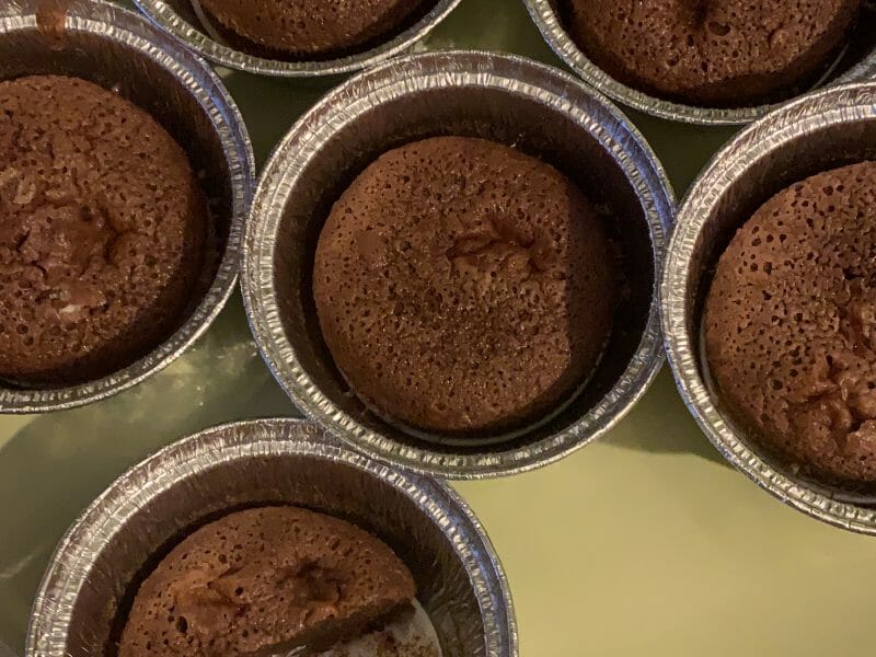 Cliquez pour zoomer ! Fondants aux deux chocolats Thermomix par tatanne39