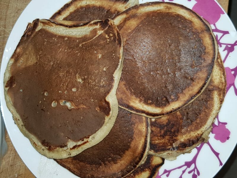 Cliquez pour zoomer ! Pancakes à la banane Thermomix par stl02