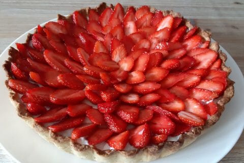 Cliquez pour zoomer ! Tarte aux fraises Thermomix par teemy