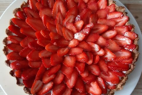 Cliquez pour zoomer ! Tarte aux fraises Thermomix par teemy