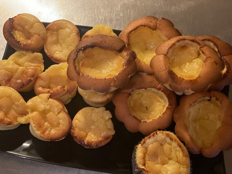 Cliquez pour zoomer ! Fondants au citron, coeur de lemon curd Thermomix par gilcaroline88