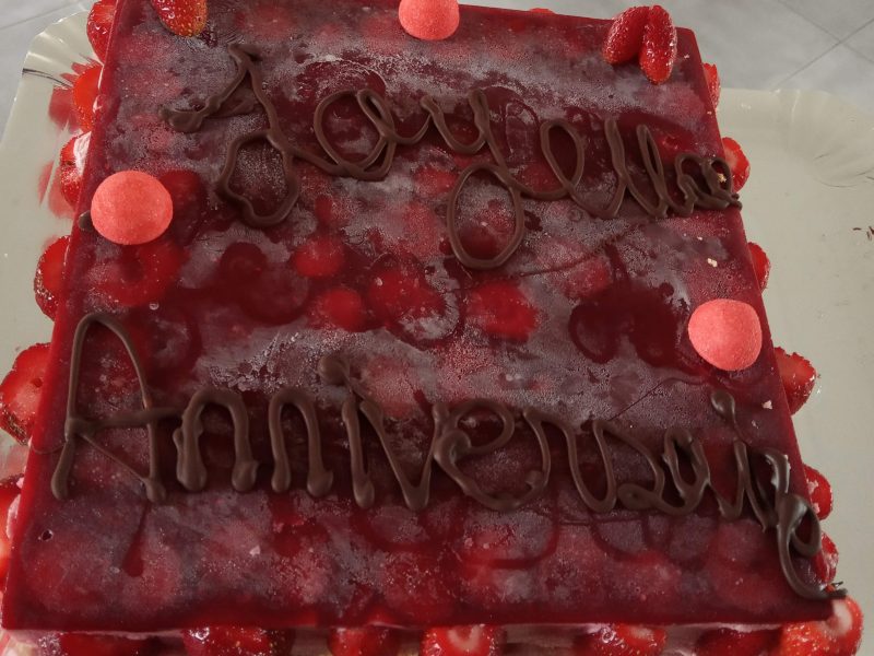 Cliquez pour zoomer ! Bavarois aux framboises Thermomix par Emelineg