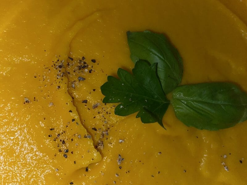 Cliquez pour zoomer ! Potage coco butternut au garam masala Thermomix par cecedelapampa